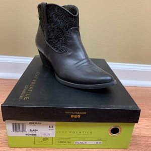 very volatile booties